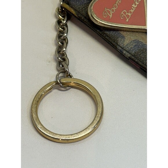 Vintage Dooney & Bourke Letters Zippered Key Pouch - Picture 8 of 13